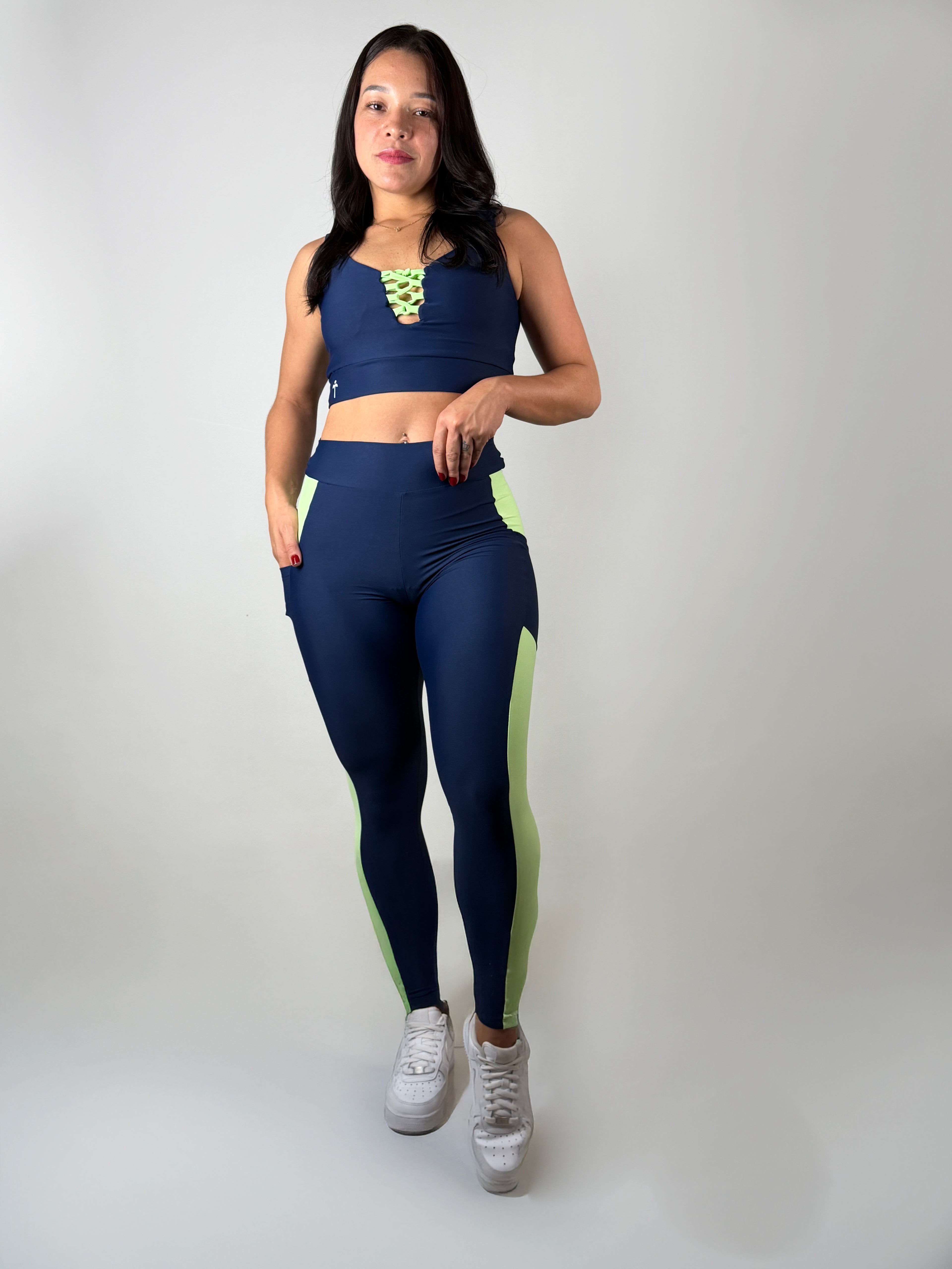 Top Poliamida Amarração Duo