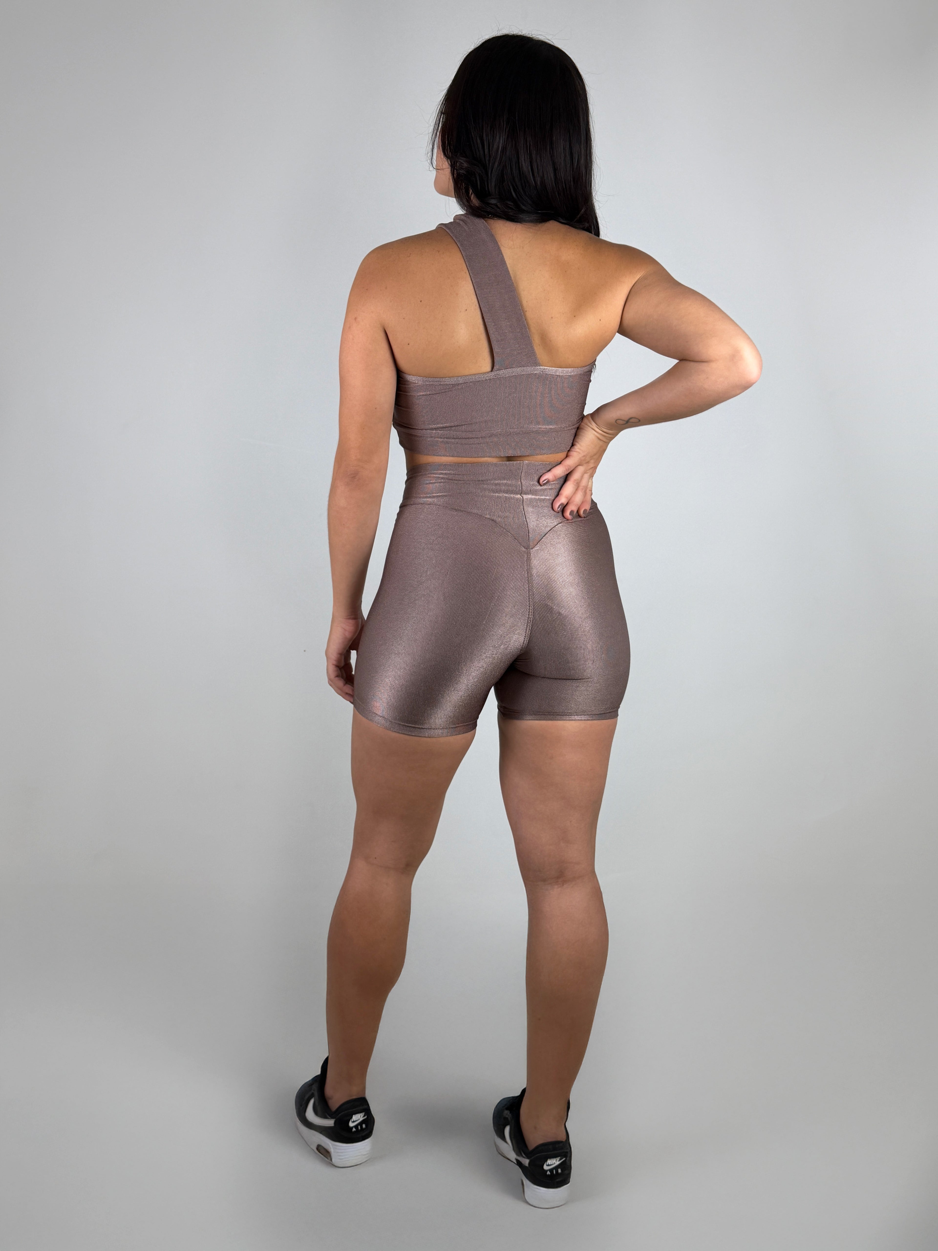 Top Canelado Ombro Só